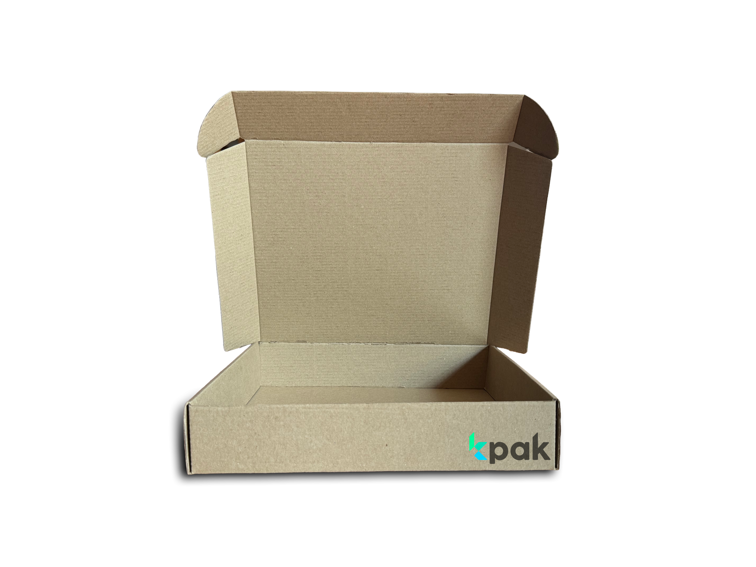 Self Erect Custom Carton with Self Lock Front (Kraft) - Image 2