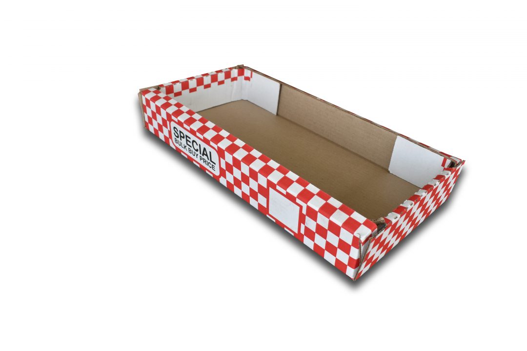 Mini Open Meat Box Open Top Meat Box Generic Print | K Pak Supplies